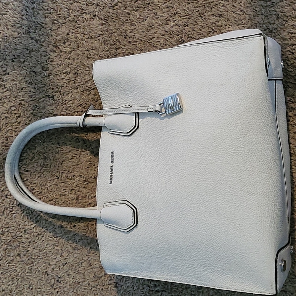 Michael Kors White Satchel